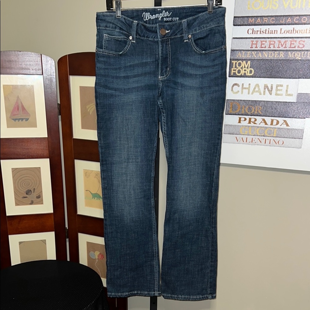 Wrangler Bootcut Jeans - Dark Blue